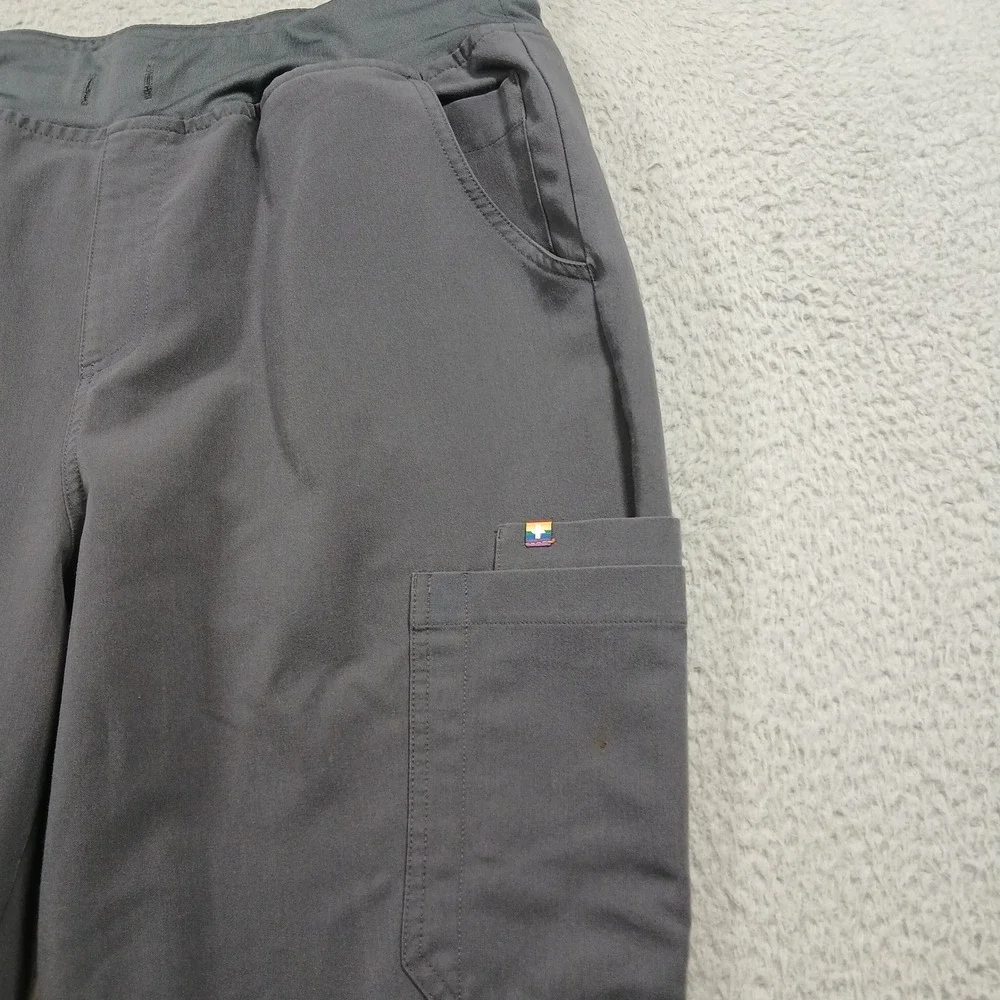 FIGS Technical Collection Men's Tansen Jogger Scrub Pants Charcoal XL‎ EUC